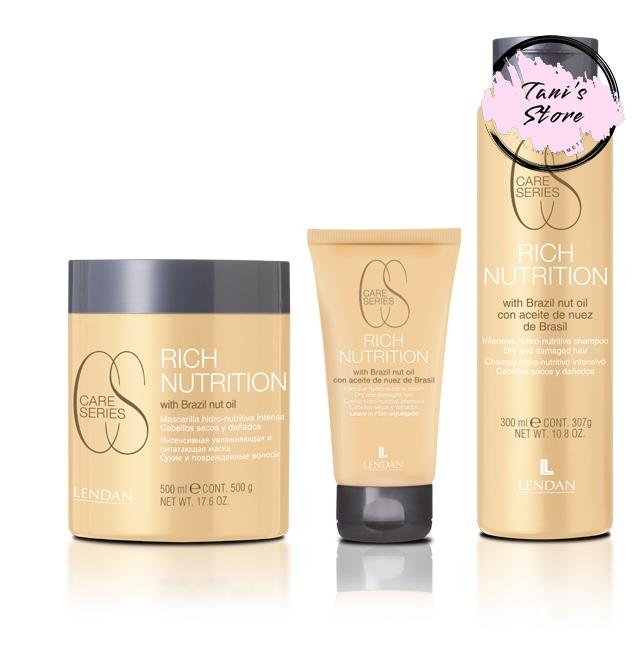 Juego de shampo y mascarilla lendan nutricion