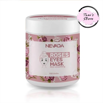 Parches para ojeras de rosas de 100 unidades